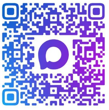 QR-код для связи через мессенджер MAX